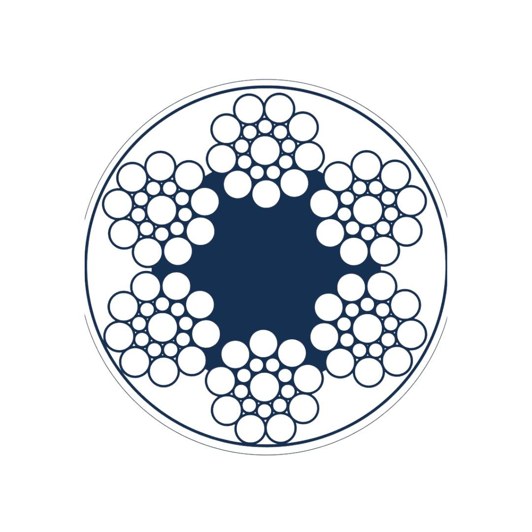 CAGF (1) CABLE ALMA ACERO ALQUITRANADO ANTIGIRO 19X7 - Imagen 1