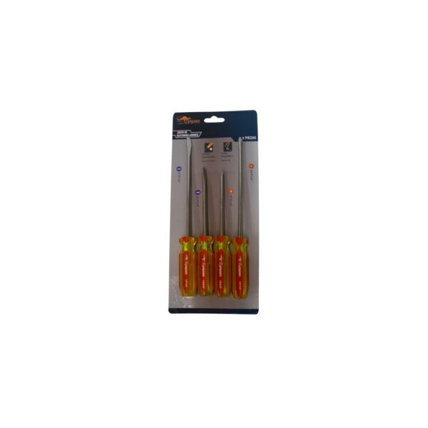 JUEGO DESTORNILLADOR MIXTO ECONOMICO 1/4" X 4 PIEZAS KANGAROO