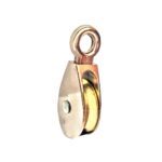 POLEA SENCILLA GALVANIZADA CON CABEZA FIJA