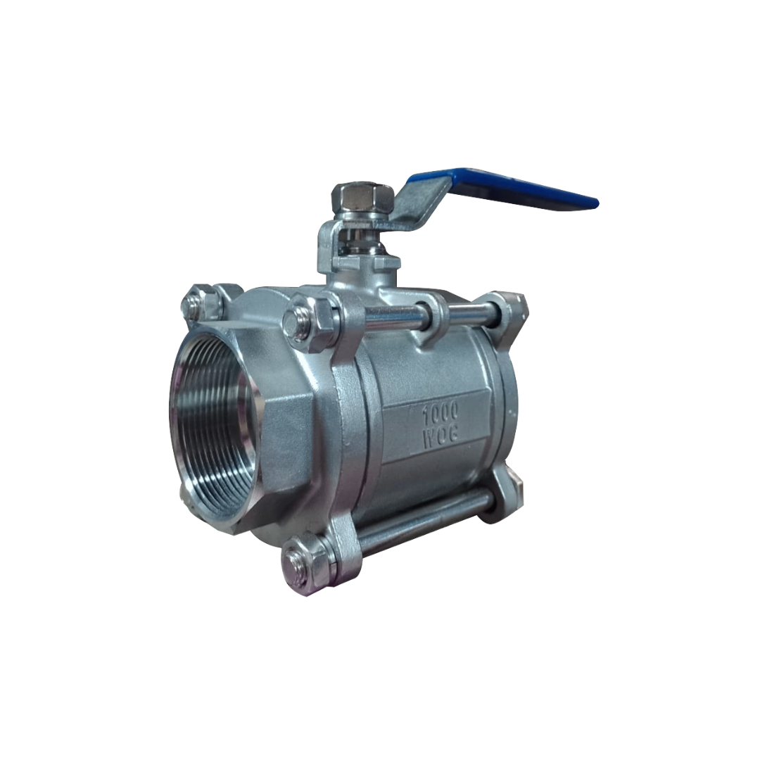 VA4T.png VALVULA DE BOLA EN ACERO INOXIDABLE 4 TORNILLOS - Imagen 1