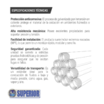 TUBO GALVANIZADO ROSCA ASTM A53 - Imagen 4