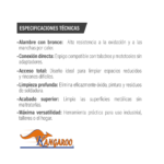 GRATA CIRCULAR LISA BRONCE C/ESPIGO - Imagen 3