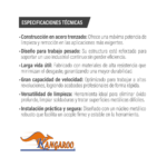 GRATA CIRC TREN ACERO PESADA - Imagen 3