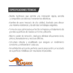 GRATA CIRCULAR TRENZADA ACERO MULTIROSCA - Imagen 3