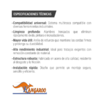 GRATA COPA TREN. ACERO C/ANILLO M-ROSCA - Imagen 3