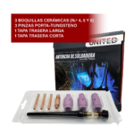ANTORCHA TIG HF/LIFT 200A WP-26 X 4MTS UNITED - Imagen 3