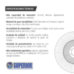 DISCO FLAP ZIRCONIO - Imagen 3