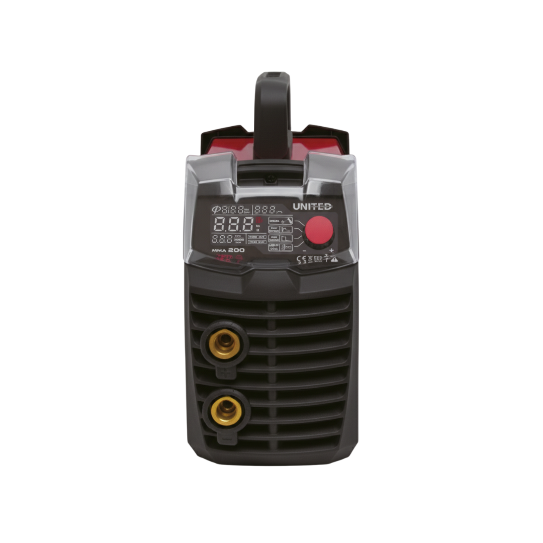 UTMA200-1.png EQUIPO SOLDADOR INVERSOR MMA 200A - 110/220V INDUSTRIAL UNITED - Imagen 1