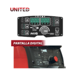 EQUIPO SOLDADOR INVERSOR MIG/MAG 160A - 110/220v PROF. UNITED - Imagen 2