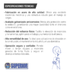 POLEA SENCILLA GALVANIZADA CON PESTILLO 100 MM ROLDANA NYLON - Imagen 3