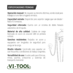 DIFERENCIAL MANUAL DE CADENA VITOOL (und) - Imagen 4