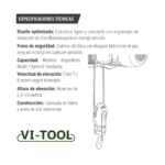 DIFERENCIAL DE CABLE ELECTRICA CON TROLE VITOOL - Imagen 4