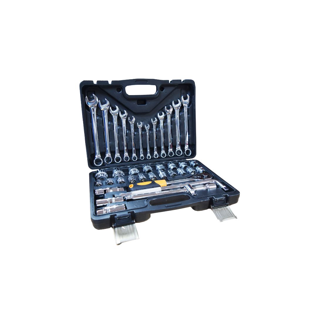 JCM3812.jpg JUEGO COPAS 38 PIEZAS 6 PUNTAS CUAD 1/2" CR VAN 5/16" - 1 1/4" SUPERIOR - Imagen 1