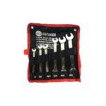 JUEGO LLAVES 6 PIEZAS BOCA FIJA SUPERIOR CR VAN 6 MM - 17 MM