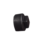 TAPON MACHO ACERO NEGRO