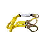 ESLINGA SENCILLA DE ABSORCION EN Y; DOBLE GANCHO UNITED; ANSI Z359.13 CE EN 354
