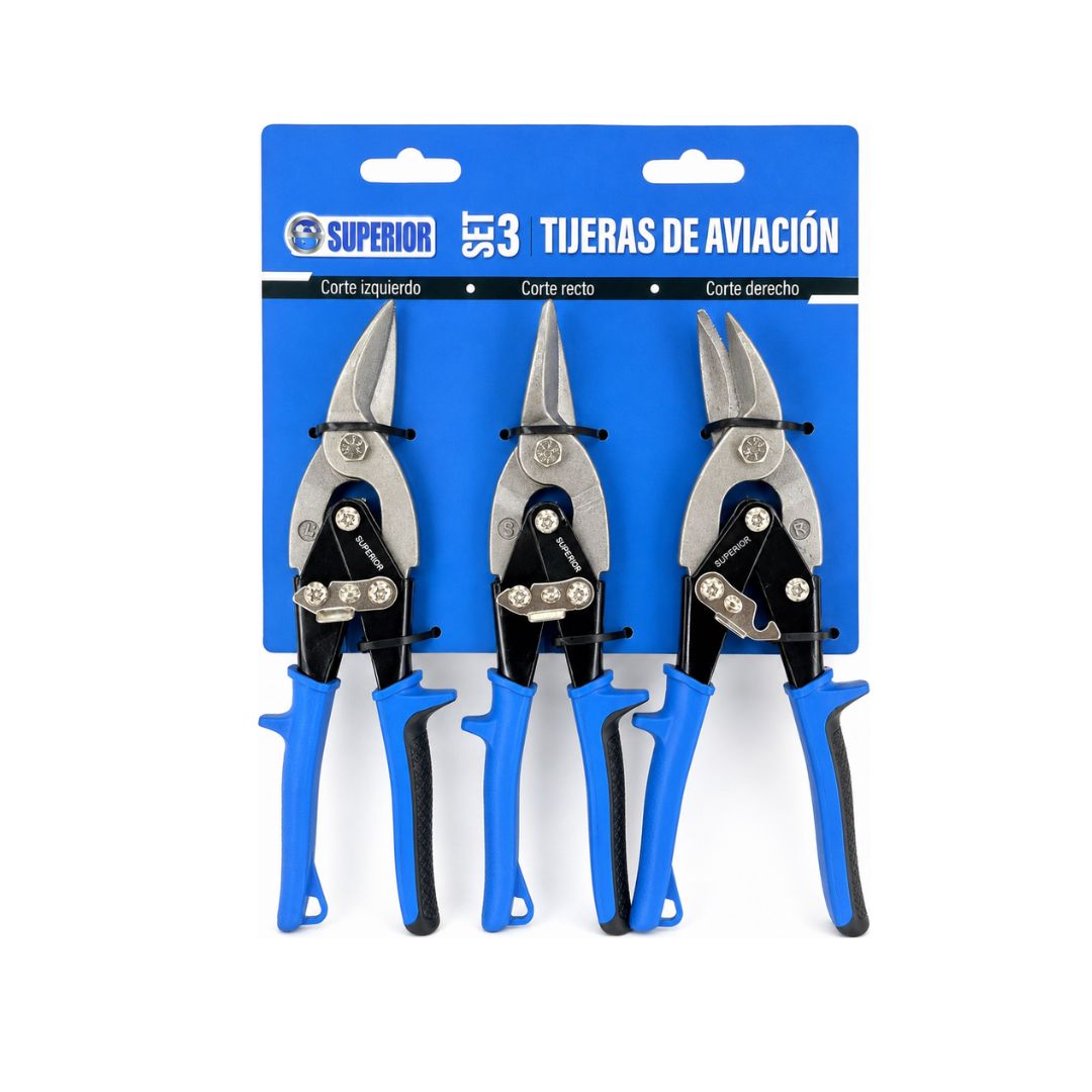 JGTA3 JUEGO 3PCS DE TIJERAS