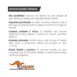 GRATA CIRCULAR LISA BRONCE - Imagen 3